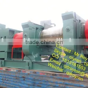 GOLDEN SUPPLIER Waste Tire Recycling Rubber Cracker Machine Crusher Machine thumbnail-4