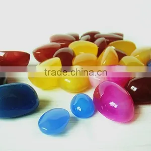 Wholesale Gems , Tibet Turquoise Cabochon Round thumbnail-5