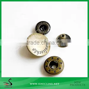 Sinicline Snap Button for Jacket,metal Snap Button,magnetic Snap Button Quality Choice thumbnail-1