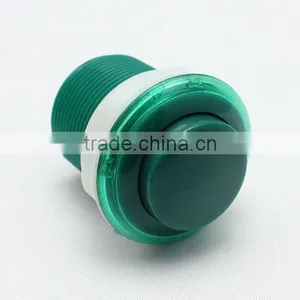 28mm Momentary Large Game Accessories Green Plastic Push Button Switch Electric Pushbutton Switch thumbnail-1
