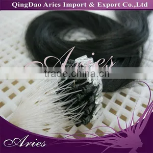 Best Quality Remy Micro Loop Ring Hair Extensions thumbnail-1