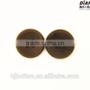 2016 DIAN Wholesale Buttons Corozo Nut Button Black Buttons thumbnail-1