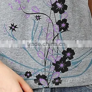 Summer Big Yards of Cotton Embroidered Folk Women's T-shirt of Women Knitting t Shirt thumbnail-4