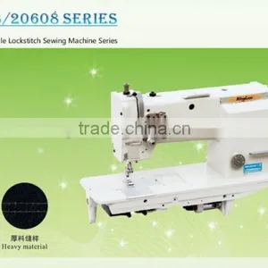 Hot Sale Heavy Duty Leather Double Needle Industrial Sewing Machine thumbnail-2