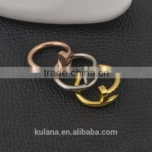 Unusual Wedding Rings Twisted Nail Rings thumbnail-4