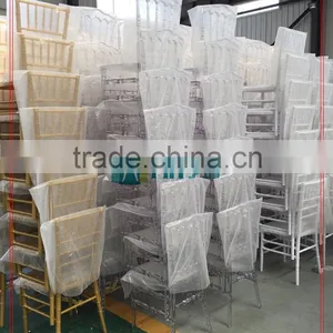 100% PC Polycarbonate Resin Colorful Plastic Tiffany Chair thumbnail-2