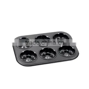 Non-stick Cake Pans of Muffin Pan With 6 Cups thumbnail-6