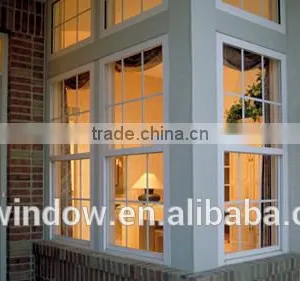 Vertical Sliding Open Style Vinyl(UPVC) Double Hung Windows thumbnail-2