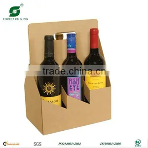 SIX BOTTLE WINE PACKING BOX CARTON BOX thumbnail-1
