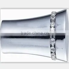 Polish Chrome Curtain Rod Final End Cap Curtain Rail thumbnail-1