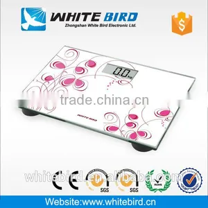 150kg/0.1kg Tempered Glass Electronic Digital Personal Household Bathroom Scale thumbnail-2