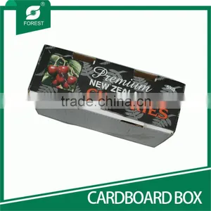 ONE TOP & ONE BOTTOM CORRUGATED CARDBOARD BOX PACKING SWEET FRUITS thumbnail-3