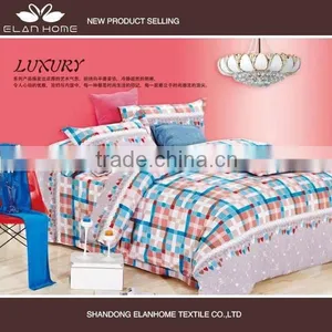 100% Microfiber Disperse Printting Beautiful Bed Cover Set With Zipper thumbnail-1