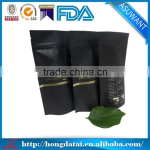 Matte Black Aluminum Foil Print Zip Lock Bags thumbnail-4