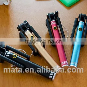 2015 New Products Foldable Wired Selfie Stick With Monopod thumbnail-1