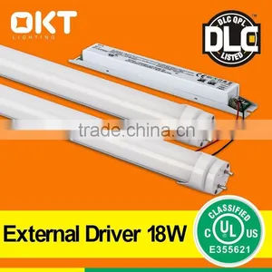 Perfect Office Lighting Fixtures ul Dlc Led Tube Light With External Driver 18w 22w thumbnail-3