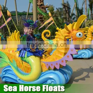 Sea Horse Floats Going to the Street thumbnail-1