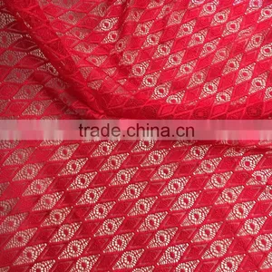 2016 New Jacquard Knitting Lace Fabric Design TH-8856 for Garment Material thumbnail-1