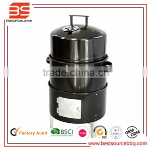 Outdoor Camping Time BBQ Charcoal Grill Three Part For Used Grill thumbnail-1