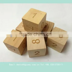 Custom Wooden Game Dice thumbnail-1