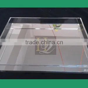 China Supplier Hot Sale Clear Acrylic Stacking Jewelry Tray Organizer thumbnail-2