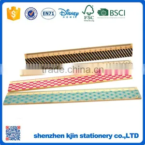 2016 Silkscreen Printing 30cm Wooden Ruler in Sale thumbnail-5