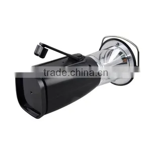 Solar 4 LED Rechargeable Lantern / Crank Handle Rechargeable LED Lantern thumbnail-3