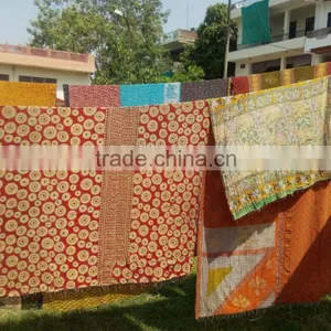 2015 Indian Cotton Kantha Quilts Gudari Bedspread Online thumbnail-1