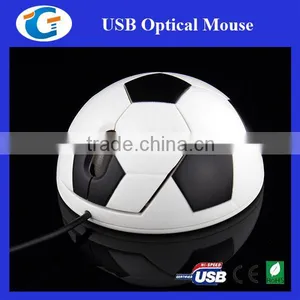 Football Shaped Computer Usb Wired Mouse pc Mouse thumbnail-1