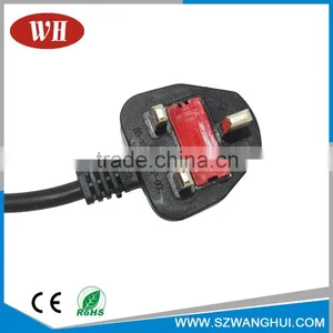 High Quality UK 3Pin AC Power Cord thumbnail-1