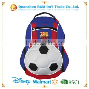 Blue Color Football EVA Shape Backpack Bags thumbnail-2