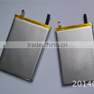 China Flat Li-ion Battery 3.7v 3000mah, Flat Lithium Polymer Battery 3.7v 3000mah 11.1wh thumbnail-1
