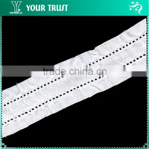 Width 1.2 Centimeter Black Silver Metallic Nylon Braid Trimming thumbnail-5