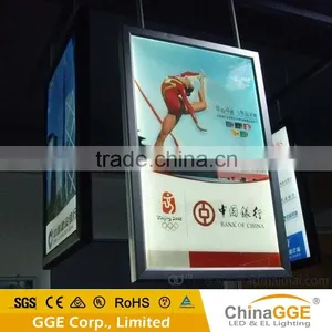 Durable Acrylic Illuminated Wall Hanging LED Sign / Snap Aluminum Light Boxes thumbnail-1