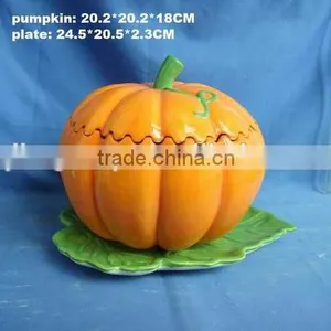 Ceramic Halloween Pumpkin thumbnail-3