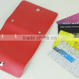 Leather Card Bag for Promotional Gfit Directly From Factory thumbnail-2