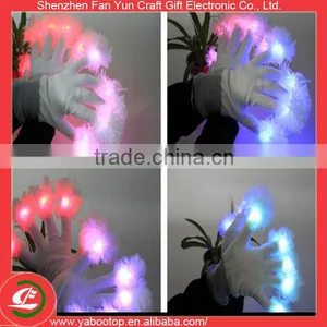 LED Flashing Gloves Handmade Party Decoration thumbnail-1