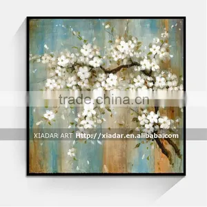 Wall Art 3d Flower Canvas Oil Painting thumbnail-1