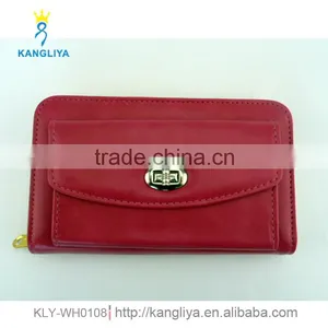 Rose Long Purse Trend Girls Wallets Stylish Girl Pocket Wallet Good Looking Money Bag thumbnail-1