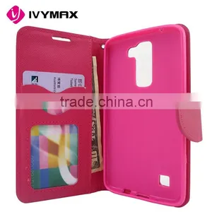 New Coming Dual Use Wallet Phone Case for LG K7/Tribute 5 Flip Stand Card Holder thumbnail-4