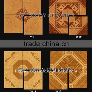 300x300mm & 400x400mm Wood Look Ceramic Tile thumbnail-1
