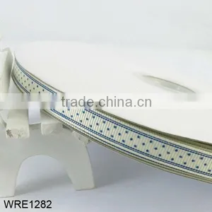 Blue Star Pinted Grosgrain Ribbon Wholesale thumbnail-1