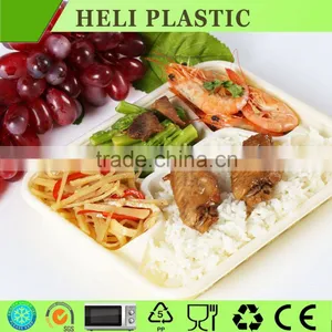 4 Compartment Food Tray Disposable Plastic Food Container thumbnail-4