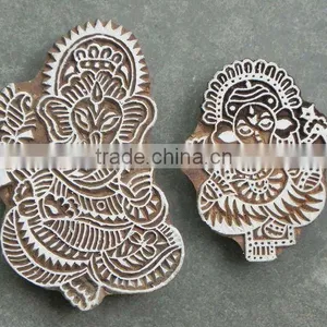 Wooden Printing Block Buy at Best Prices on India Arts Palace thumbnail-1