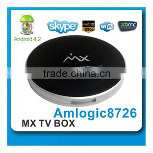 Dual Core Android 4.2 Xbmc/skpe Internet Smart Set Top Box thumbnail-1