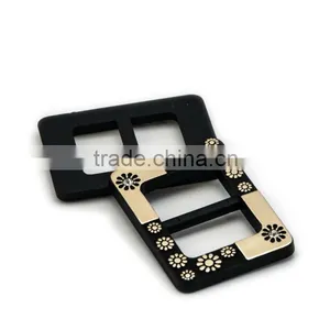 Fashion Rhinestone Belt Plastic Buckles for Dresses thumbnail-1