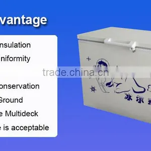 Double Cabinet Chest Freezer Refrigerator ,deep Freezer thumbnail-1