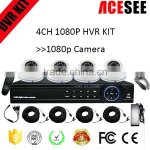New High Quality ACESEE Indoor Dome 1080p Ahd Camera Cctv Kit 4 Channel thumbnail-1