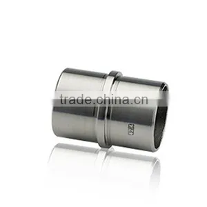 Stainless Steel Tube Connector Steel Barrier Marine Handrail Fittings SS/Stainless Steel Tube Connector thumbnail-1