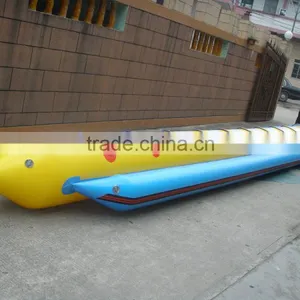 Cheap Price 12 Person Single Tube Inflatable Flying Banana Boat Speedboat Pulled thumbnail-6